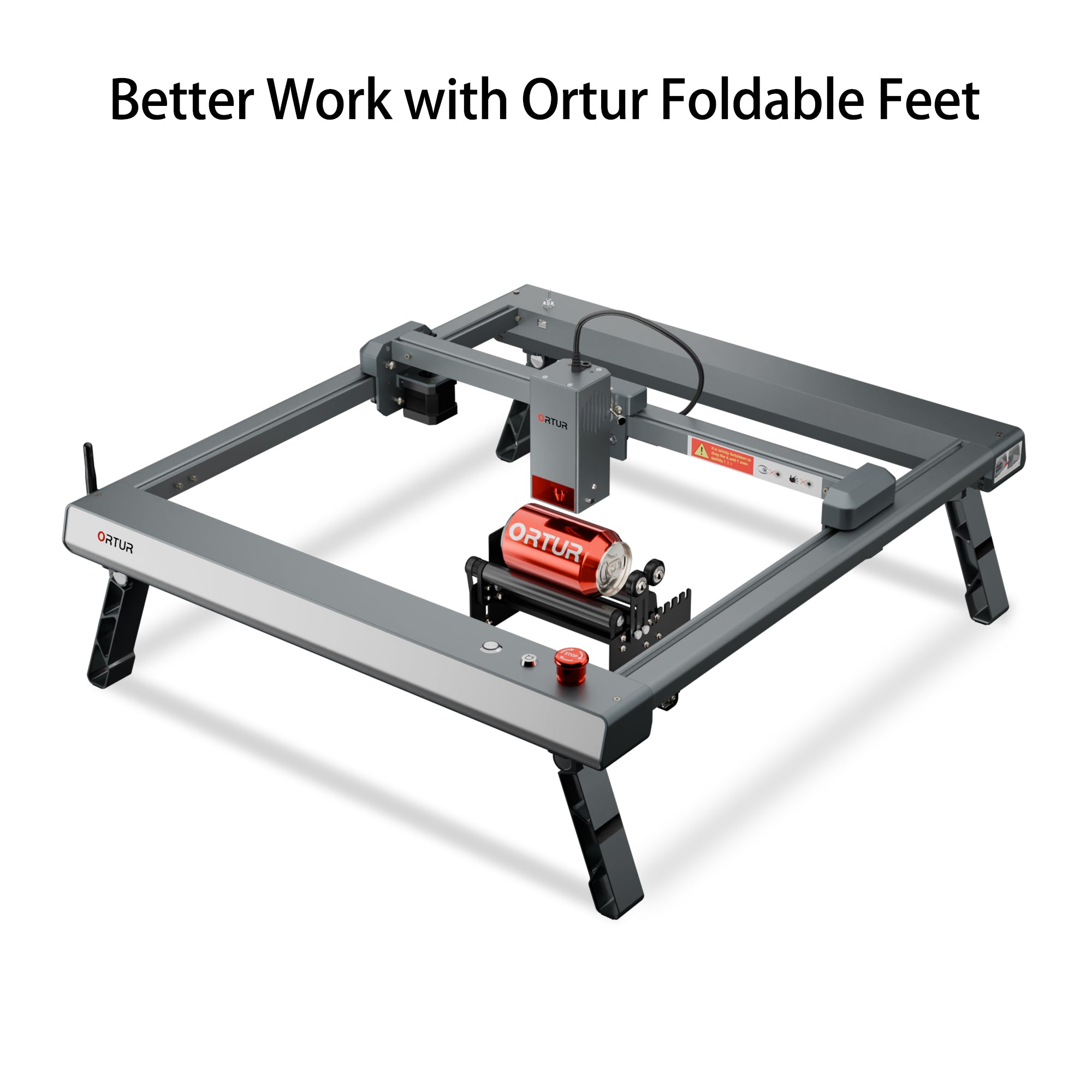 Ortur Faltbare Füße für Laser Master 3-Serie (FFT1.0)