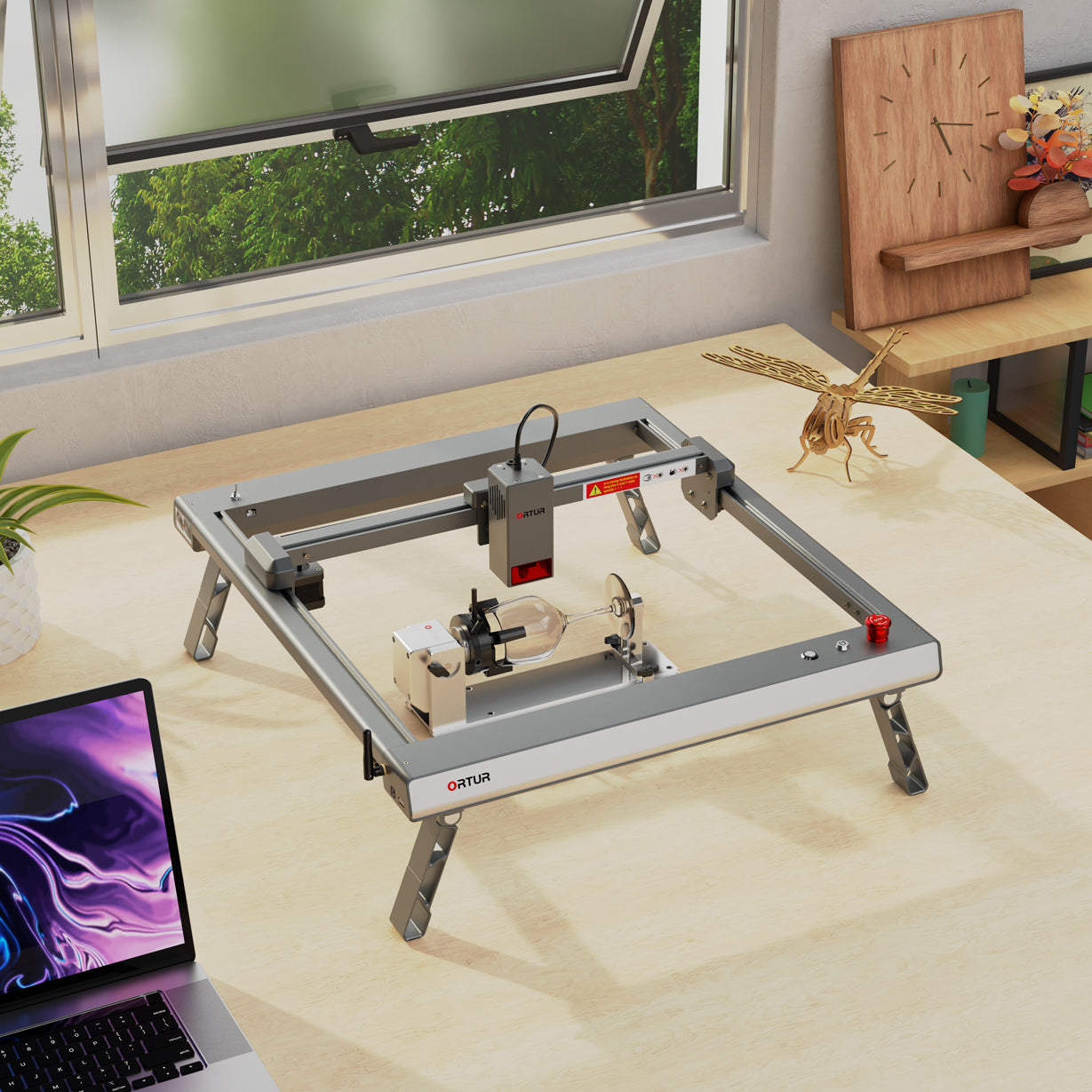Ortur Yaxis Rotary Chuck for Laser Engraver (YRC1.0)