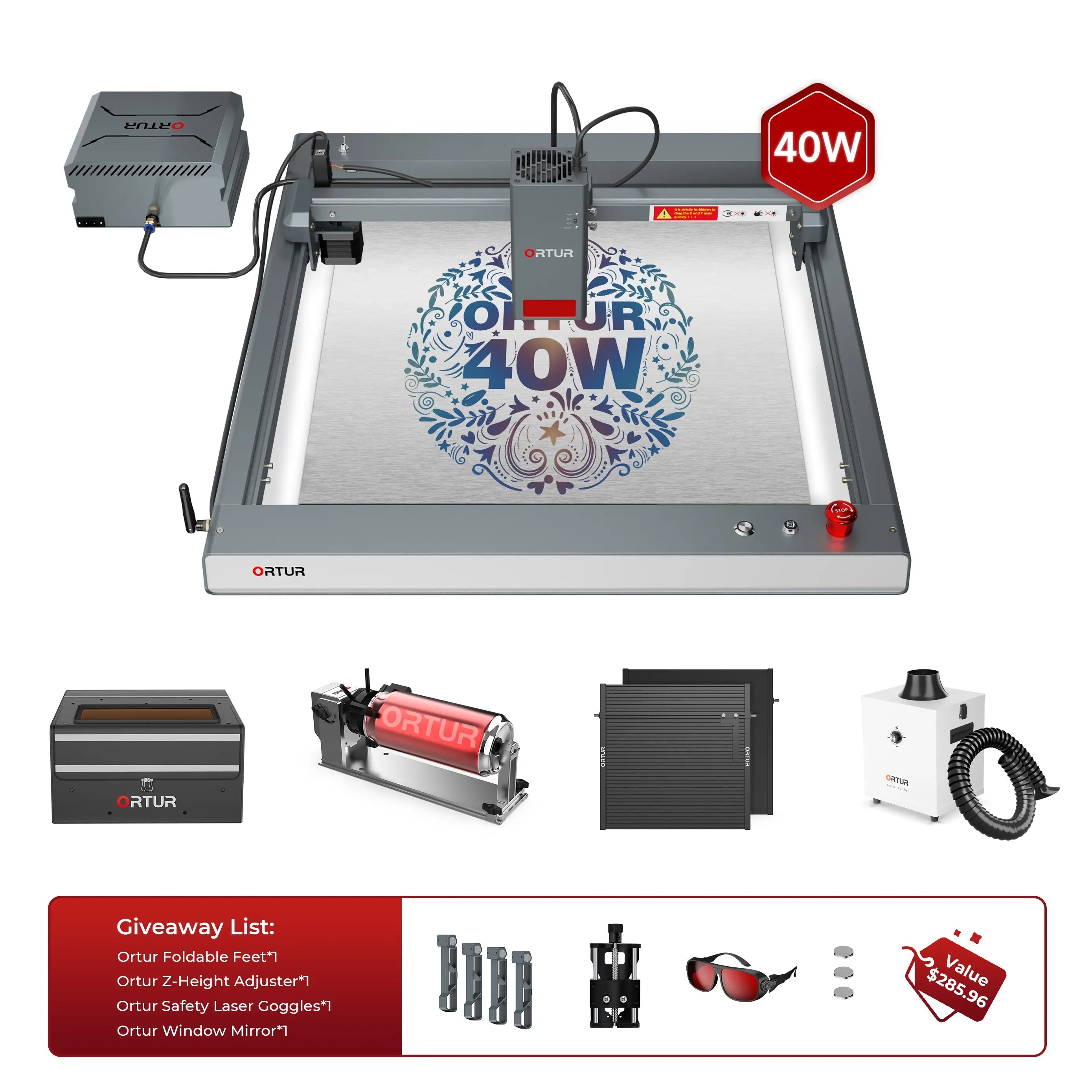 Gravure de laser d'Ortir LM3 et découpeuse 20,000 mm/min (20W/10W)