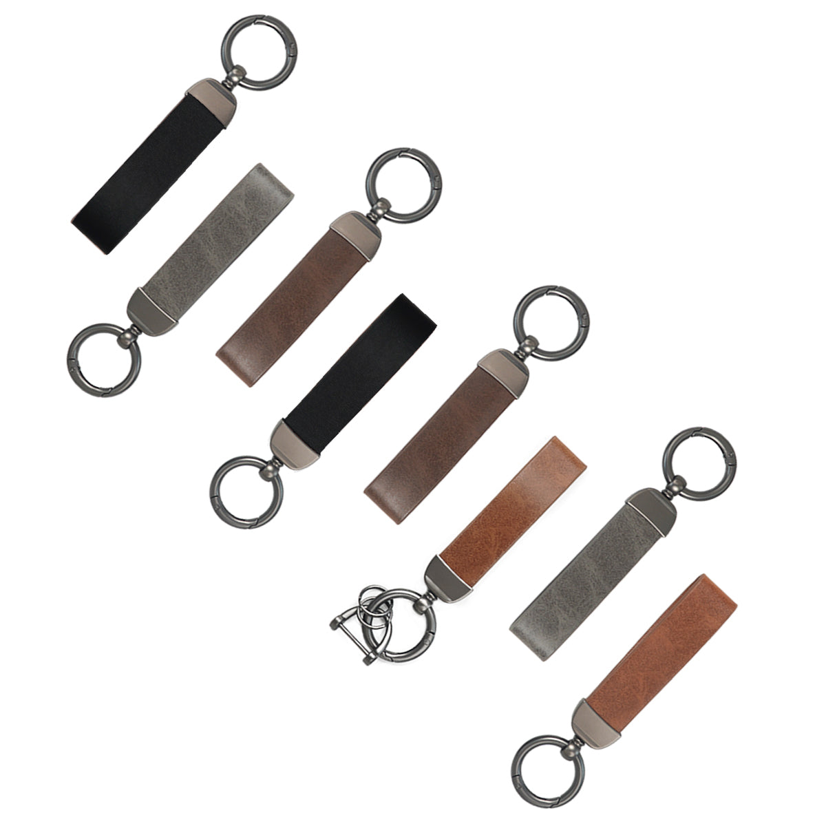 Ortur Leather Keychain for Laser Engraving (8 pcs)