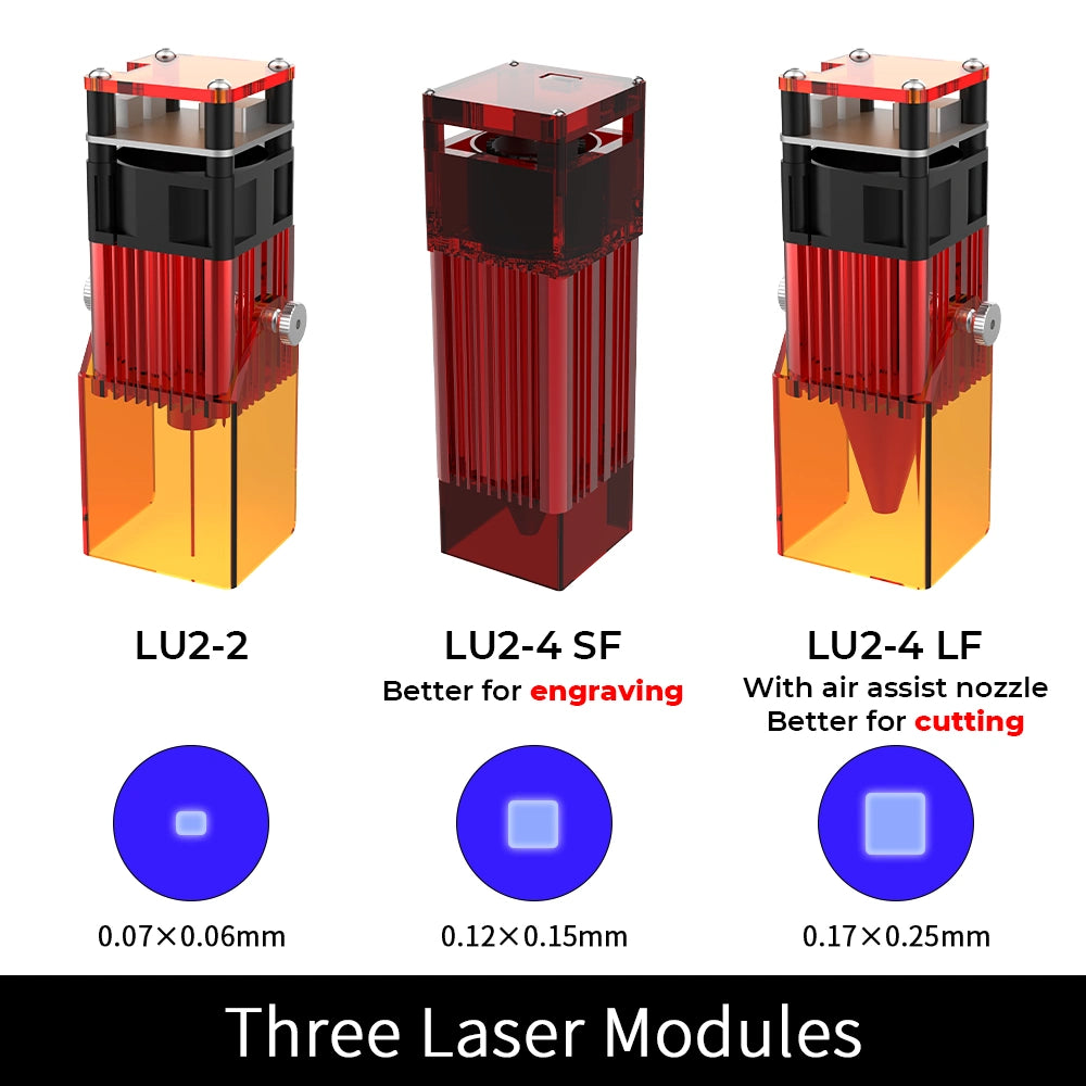 Aufero AL1 Laser Engraving & Cutting Machine 5,000mm/min (5W/1.6W) 02