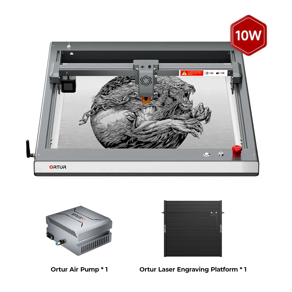 Ortur LM3 Laser Engraving & Cutting Machine 20,000mm/min (40W/20W/10W)