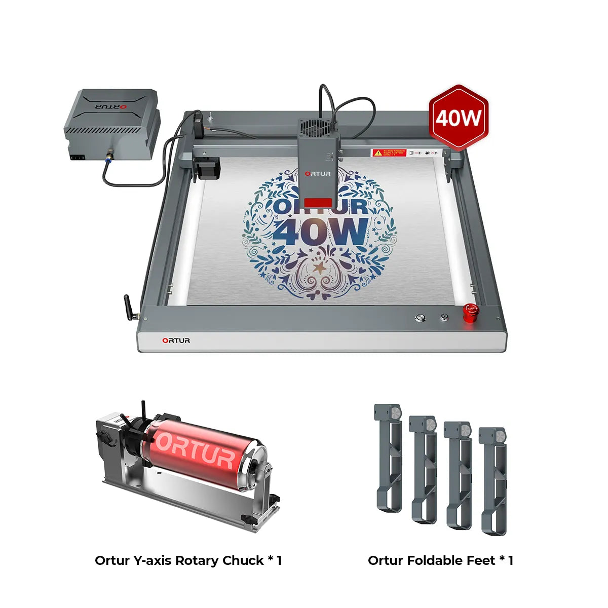 Ortur LM3 Laser Engraving & Cutting Machine 20,000mm/min (40W/20W/10W)