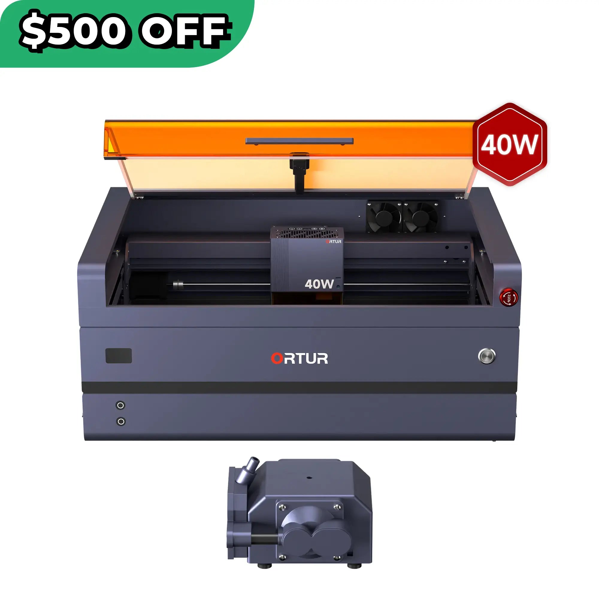 Machine de gravure et de découpe laser Ortur H20 2W IR/10W/20W/40W
