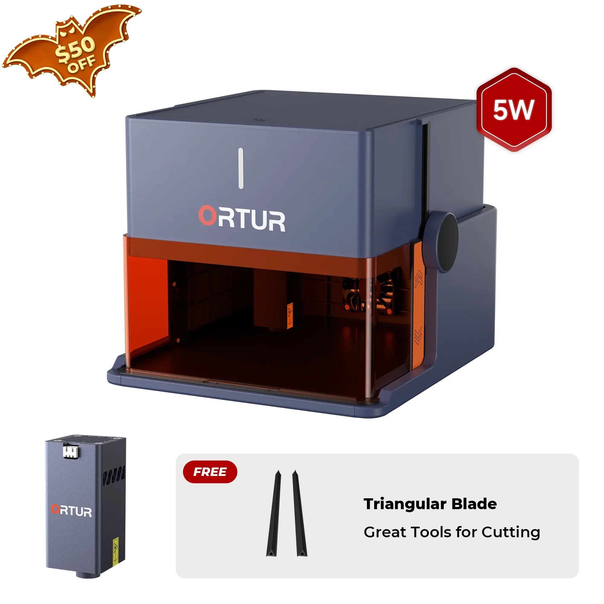 Graveur laser Ortur R1 1.3 W IR/5W