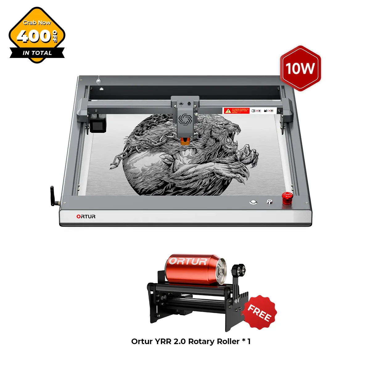 Ortir LM3 Laser gravur & Schneide maschine 20.000 mm/min (40W/20W/10W)