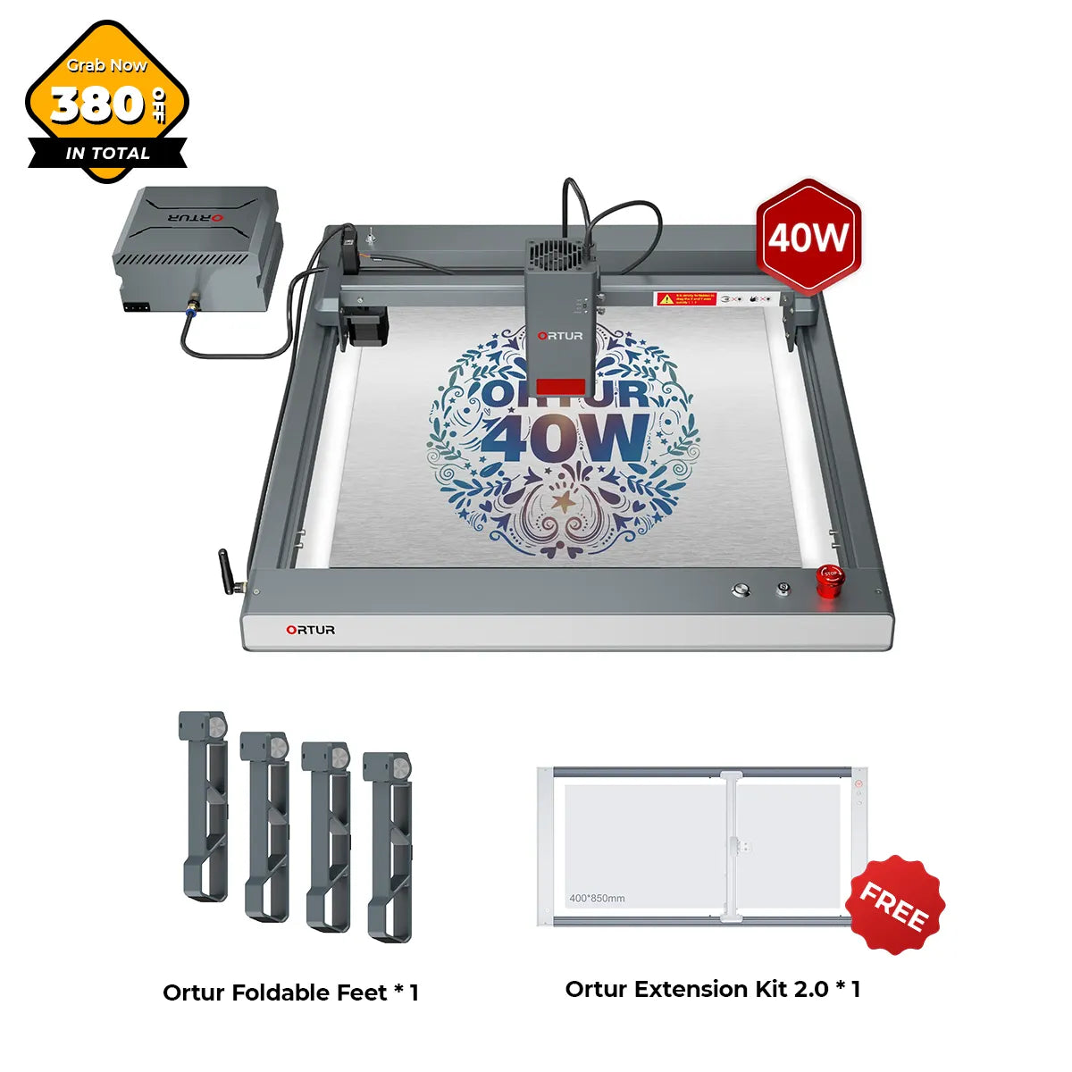 Ortir LM3 Laser gravur & Schneide maschine 20.000 mm/min (40W/20W/10W)