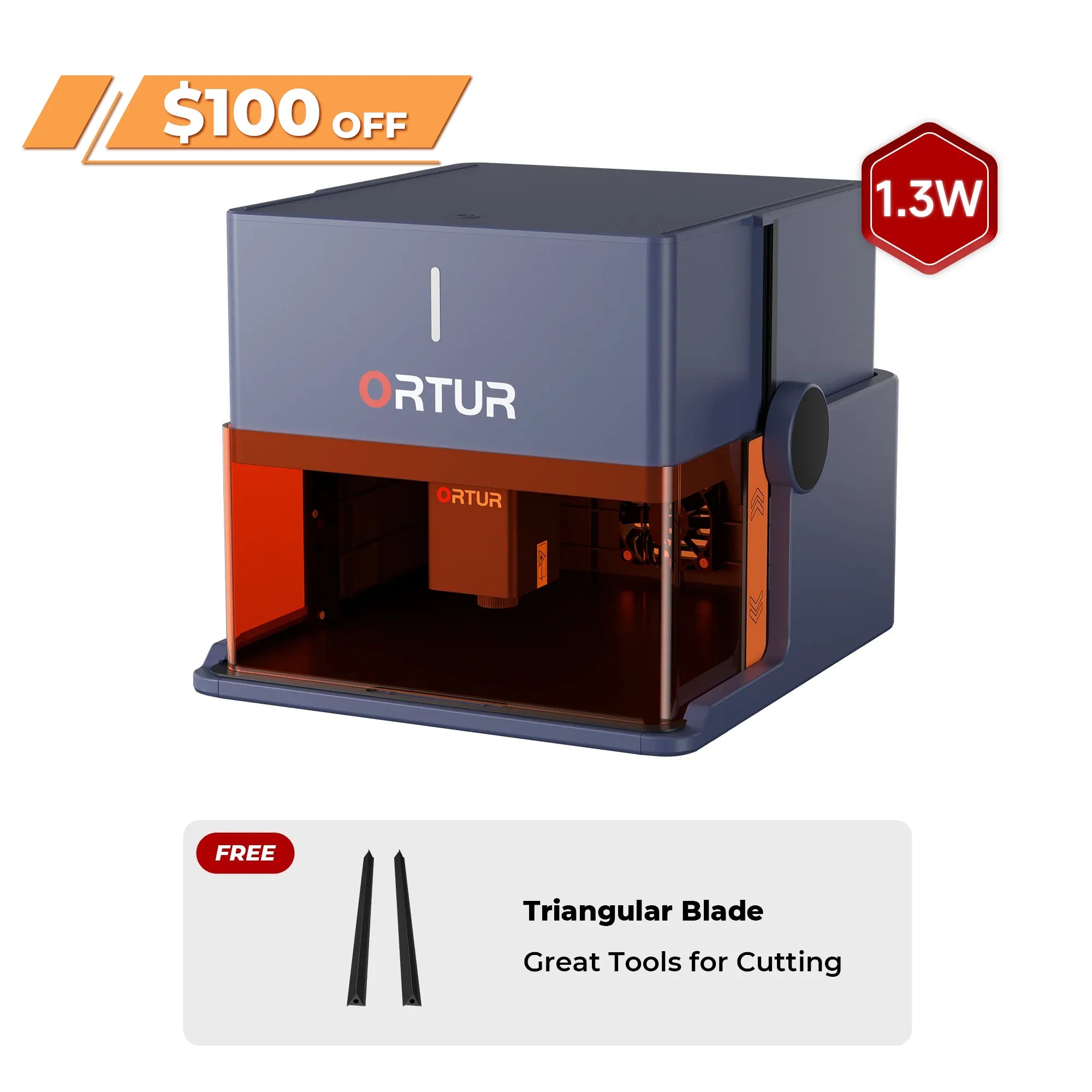 Grabador láser Ortur R1 1,3 W IR/5 W