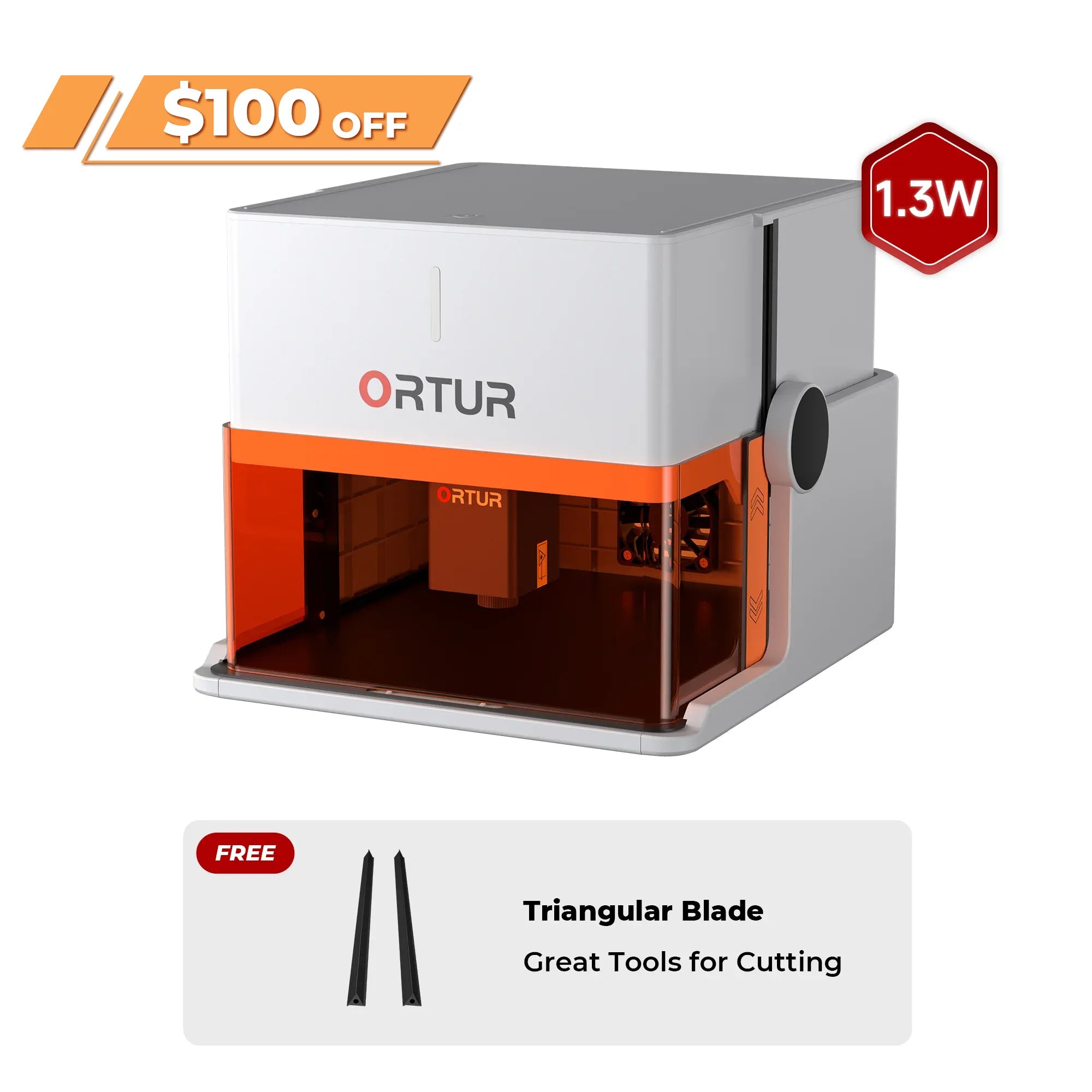 Grabador láser Ortur R1 1,3 W IR/5 W