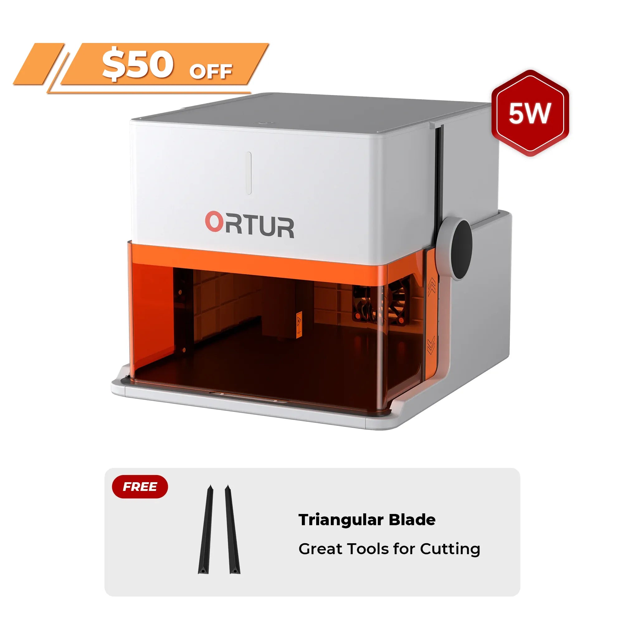 Grabador láser Ortur R1 1,3 W IR/5 W