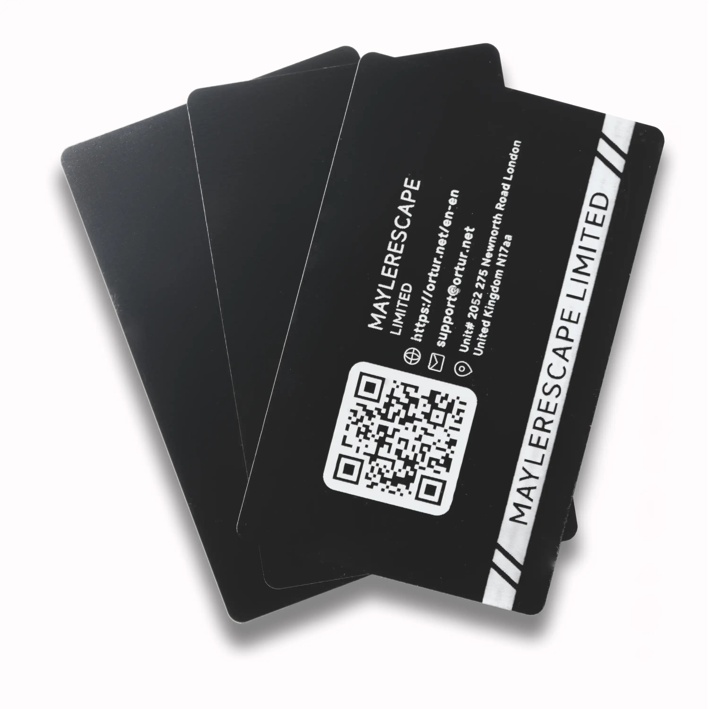 Ortur Aluminum Business Cards