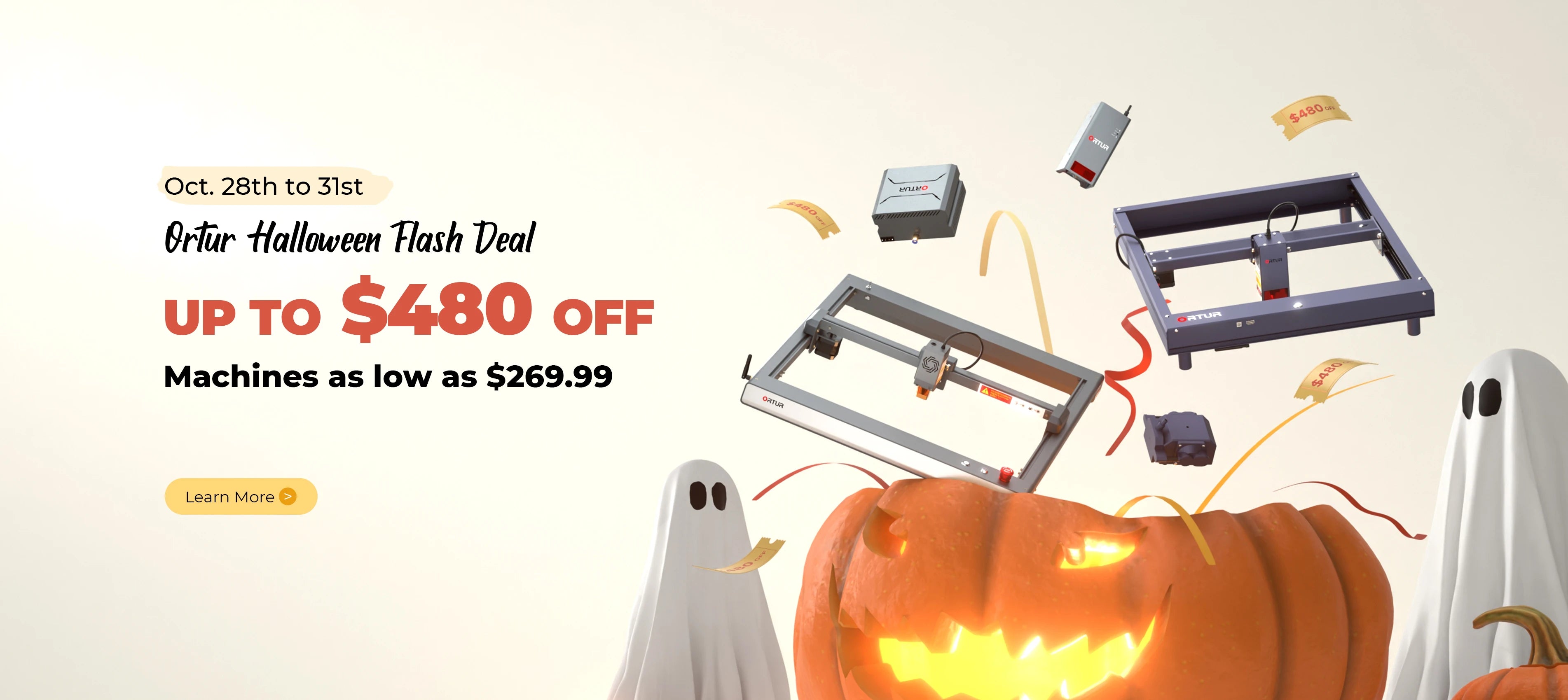 ortur-halloween-flash-deal-banner