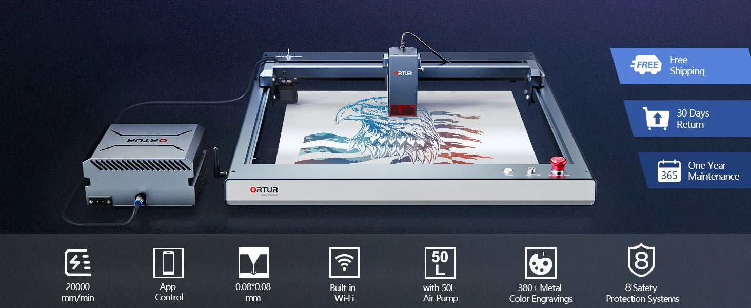 Ortur LM3 10W/20W Laser Engraving & Cutting Machine