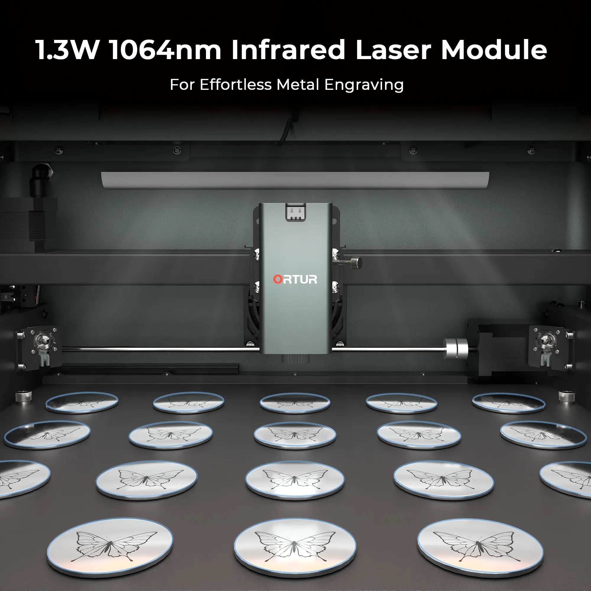 1.3W LR4-1A 1064nm Infrared Laser Module for Ortur R2 Smart Laser Engraver