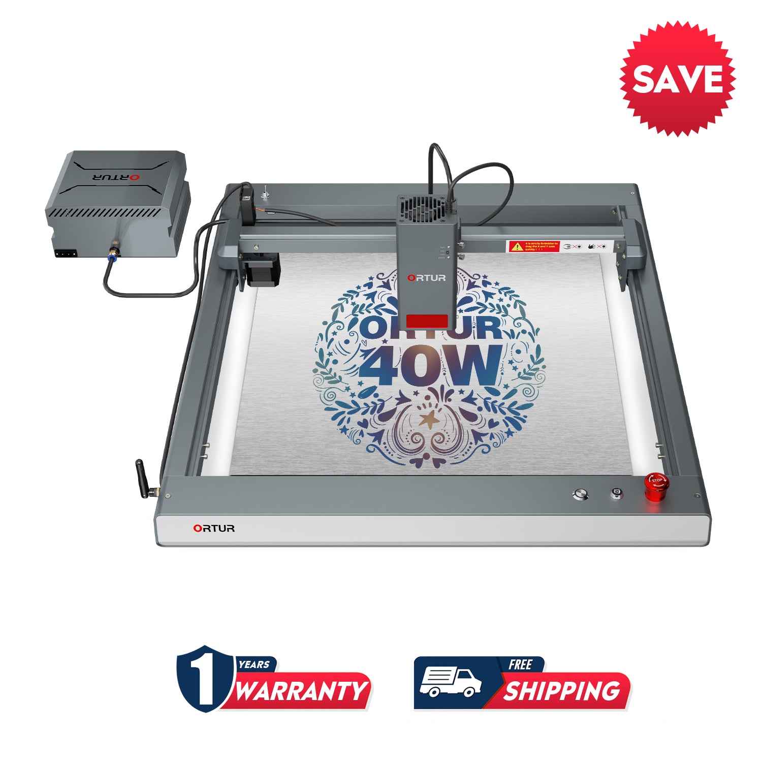 [Occasion] Machine de gravure et de découpe laser Ortur LM3 20,000 mm/min 10W/20W