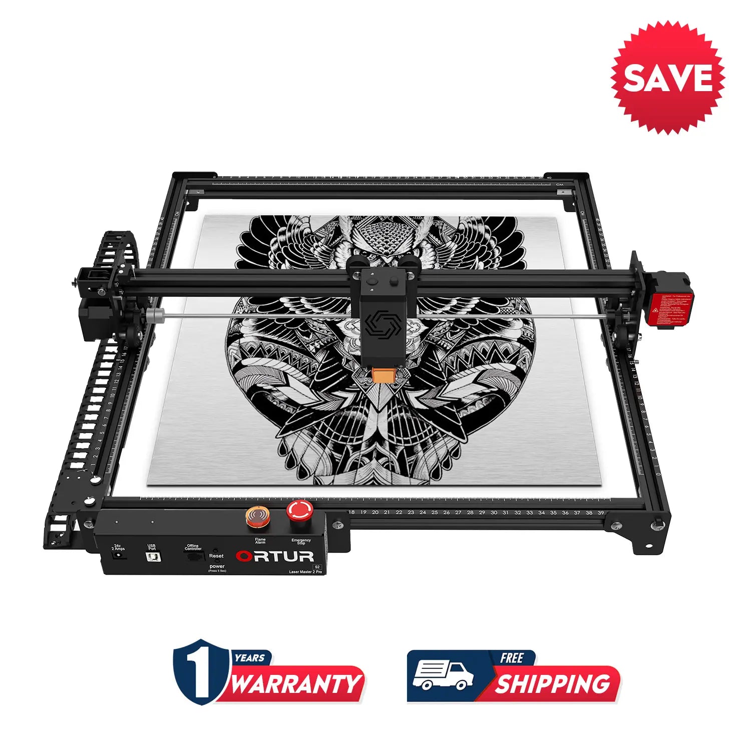 [Pre-owned]Ortur LM2 Pro S2 Laser Engraving & Cutting 01