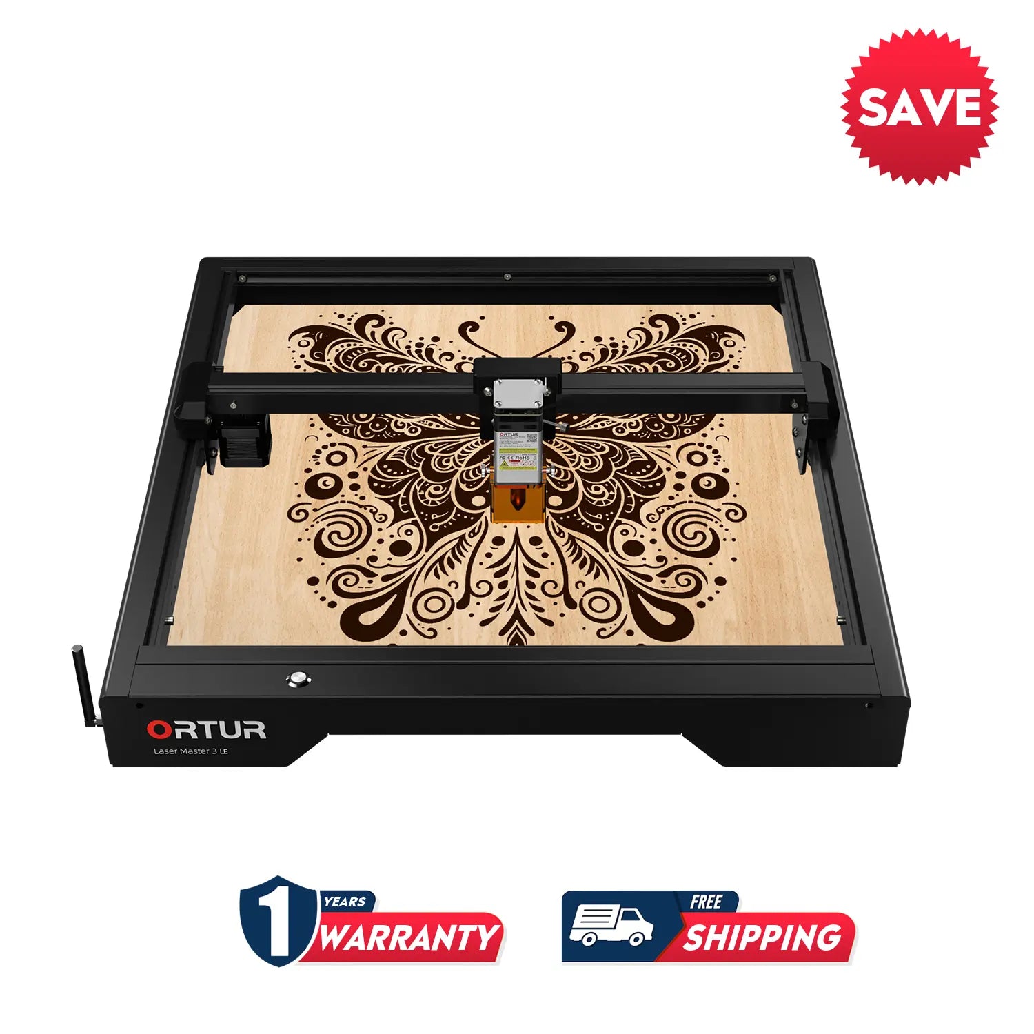 [Pre-owned]Ortur LM3 LE Laser Engraving & Cutting Machine 15,000mm/min 01