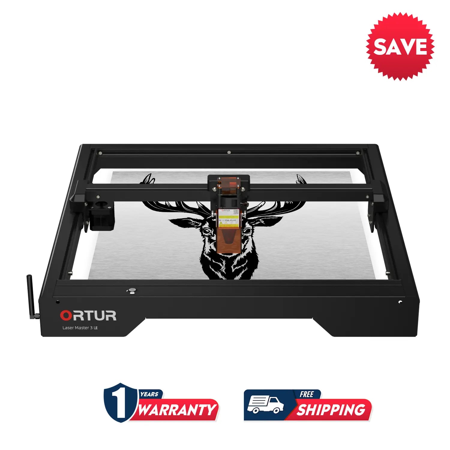 [Pre-owned]Ortur LM3 LE Laser Engraving & Cutting Machine 15,000mm/min 02