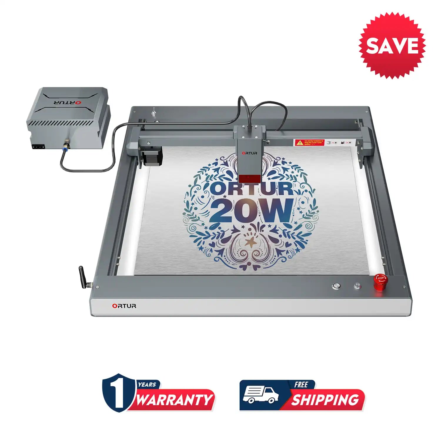 [Pre-owned]Ortur LM3 Laser Engraving & Cutting Machine 20,000mm/min 10W/20W 01
