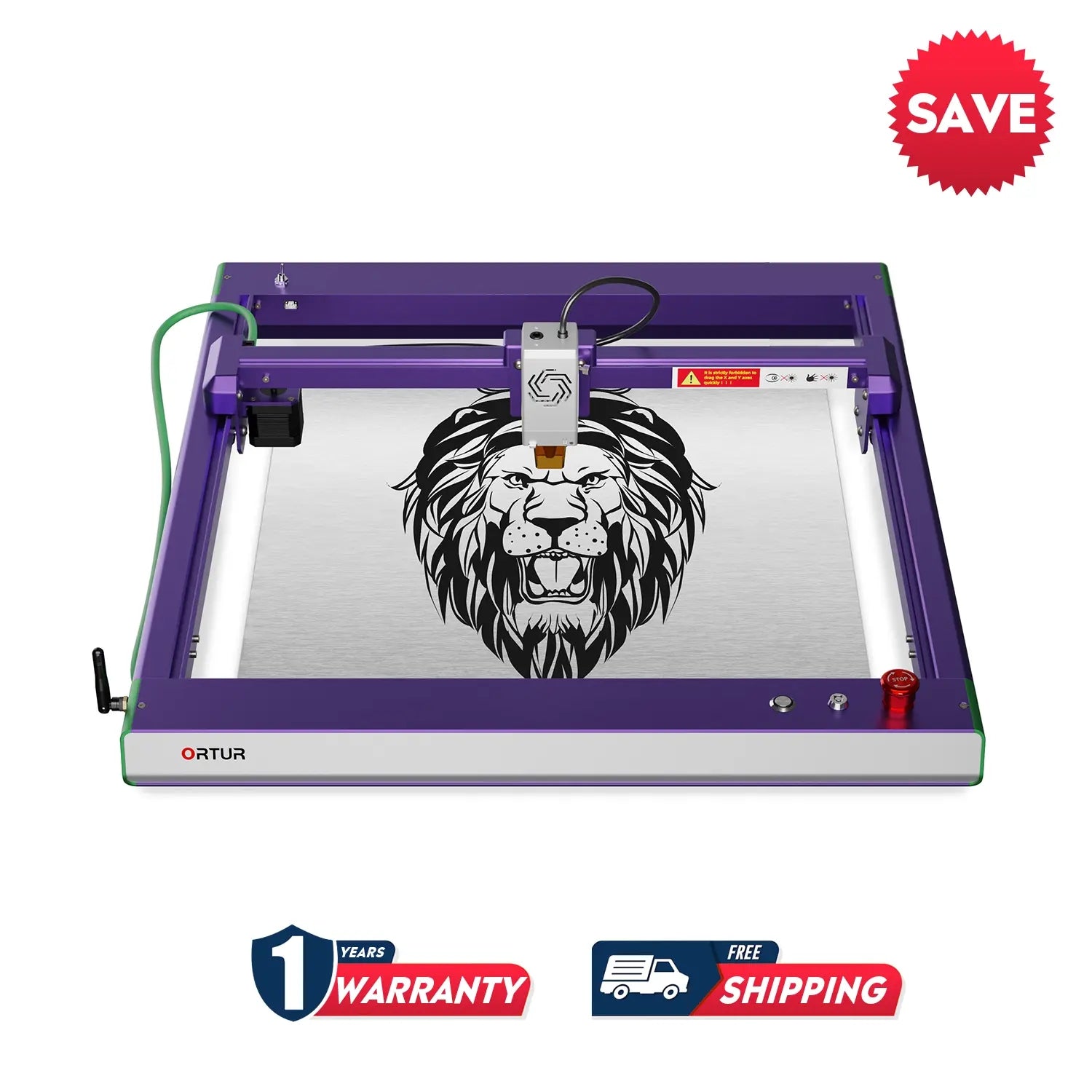 [Gebrauchte] Ortur LM3 Laser gravur & Schneide maschine 20.000 mm/min 10W/20W