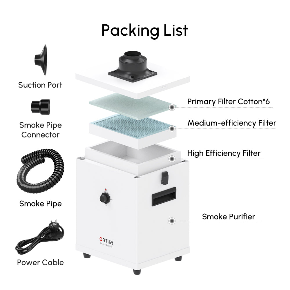 Ortur Smoke Purifier 1.0 for Laser Engraver